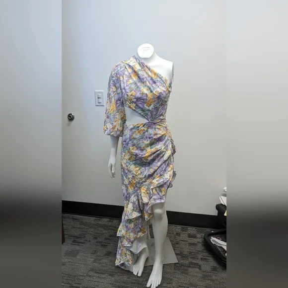 Floral Cut Out Dress NEW - Picture 1 of 3
